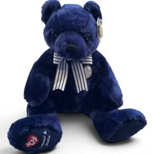 Ty Beanie Buddies NY Yankees Bear 2004 Plush Stadium Giveaway August 8 w/ Tag